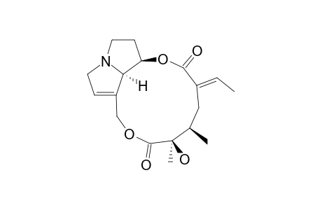 (15E)-12-HYDROXY-SENECIONAN-11,16-DIONE;INTEGERRIMINE