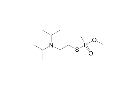 O-Methyl-S-(2-di-iso-propylaminoethyl)methylphosphonothiolate