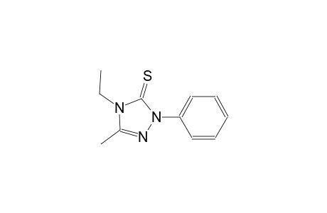 4-ethyl-5-methyl-2-phenyl-2,4-dihydro-3H-1,2,4-triazole-3-thione