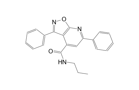 isoxazolo[5,4-b]pyridine-4-carboxamide, 3,6-diphenyl-N-propyl-