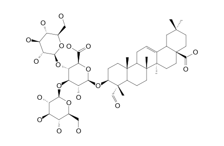 3-O-BETA-[GLUCOPYRANOSYL-(1->3)-[GLUCOPYRANOSYL-(1->4)]-GLUCURONOPYRANOSYL]-GYPSOGENIN