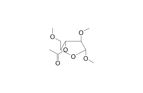 METHYL 2,5-DI-O-METHYL-3-O-ACETYL-ALPHA-L-ARABINOFURANOSIDE