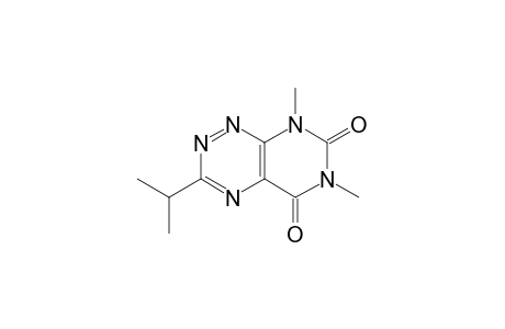 Pyrimido[5,4-E]-1,2,4-triazine-5,7(6H,8H)-dione, 6,8-dimethyl-3-(1-meth