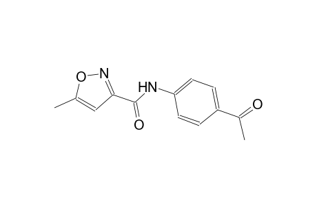 N-(4-acetylphenyl)-5-methyl-3-isoxazolecarboxamide