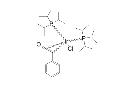 TRANS-CHLOROBIS-(TRIISOPROPYLPHOSPHINE)-(ETA(2)-C,C-PHENYLKETENE)-IRIDIUM