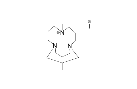 5-METHYL-11-METHYLENE-1,5,9-TRIAZABICYCLO-[7.3.3]-PENTADECANE-HYDRIODIDE