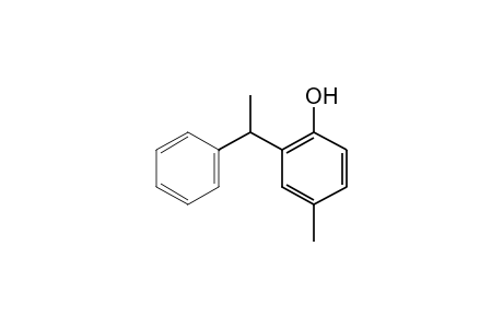 P-CRESOL, 2-/A-METHYLBENZYL/-,