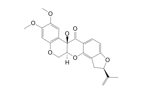 (6A-ALPHA,12A-BETA)-12A-HYDROXY-ROTENONE