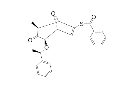 (1S,2R,5S)-BENZENECARBOTHIOIC-ACID-S-[4-METHYL-3-OXO-2-[(1R)-PHENYLETHOXY]-8-OXABICYCLO-[3.2.1]-OCT-6-EN-6-YL]-ESTER