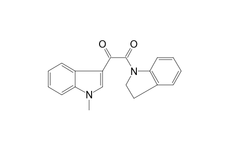 1-Ethanone, 2-(2,3-dihydro-1H-indol-1-yl)-1-(1-methyl-1H-indol-3-yl)-2-oxo-