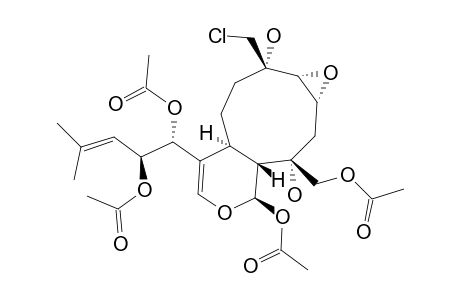 19-ACETOXY-18-CHLORO-7,11-HAVANNADIOL