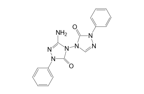 5-Amino-bis(2-phenyl-2,4-dihydro-1,2,4-triazol-3-one-4-yl)