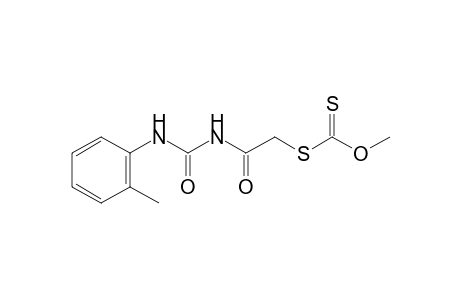 dithiocarbonic acid, o-methyl ester, S-ester with 1-(mercaptoacetyl)-3-o-tolylurea