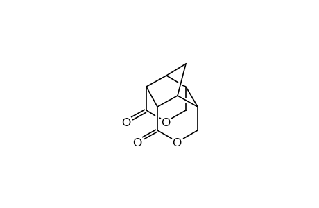 5-endo-, 6-endo-bis(hydroxymethyl)-2-endo-,3-endo-norbornanedicarboxylic acid, di-gamma-lactone