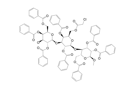 METHYL-2,4,6-TRI-O-BENZOYL-BETA-D-GALACTOPYRANOSYL-(1->3)-2,4-DI-O-BENZOYL-6-O-CHLOROACETYL-BETA-D-GALACTOPYRANOSYL-(1->4)