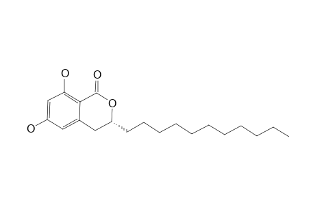 (3R)-6,8-DIHYDROXY-3-UNDECYL-3,4-DIHYDROISOCOUMARIN