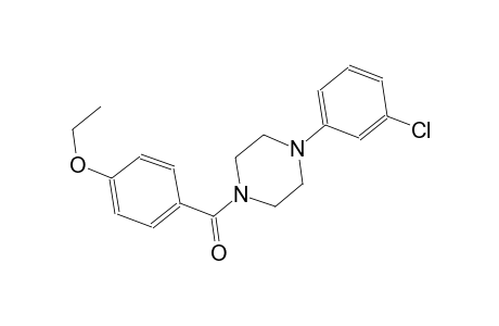 1-(3-Chlorophenyl)-4-(4-ethoxybenzoyl)piperazine