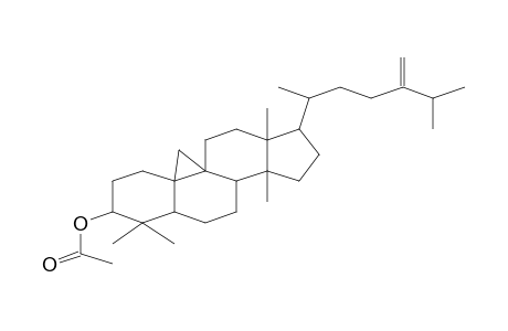 9,19-CYCLOLANOSTAN-3-OL, 24-METHYLENE-ACETATE