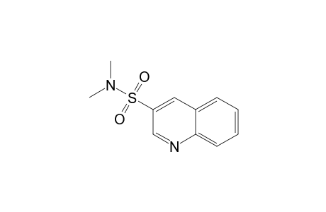 3-(N,N-DIMETHYLSULFAMOYL)-QUINOLINE