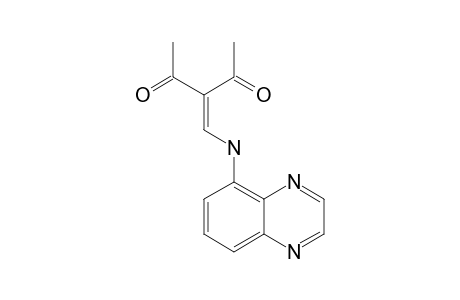 5-(2,2-DIACETYLETHYLENAMINO)-QUINOXALINE