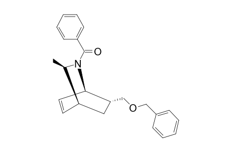 [(7-BENZYLOXYMETHYL-3-METHYL-2-AZA-BICYCLO-[2.2.2]-OCT-5-EN-2-YL)-PHENYL-METHYLENE]-METHYLAMINE;MINOR-ISOMER