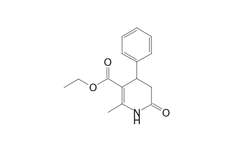 2-keto-6-methyl-4-phenyl-3,4-dihydro-1H-pyridine-5-carboxylic acid ethyl ester