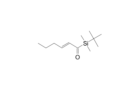 TERT.-BUTYLDIMETHYLSILYL-PENT-1-ENYLKETONE