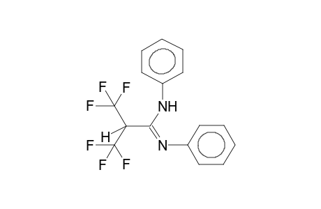 N,N'-DIPHENYL-ALPHA-HYDROHEXAFLUOROISOBUTYRAMIDINE