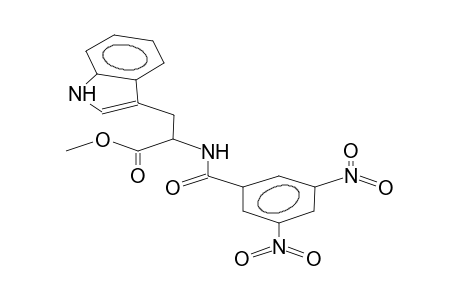 3-[2-methoxycarbonyl-2-(3,5-dinitrobenzamido)ethyl]benzopyrrole