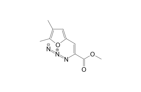 methyl (Z)-2-azido-3-(4,5-dimethylfuran-2-yl)acrylate