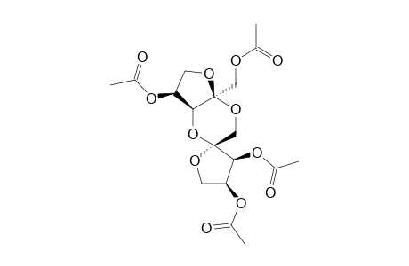 3,4;1',4'-TETRA-O-ACETYL-DI-ALPHA-L-ERYTHRO-2-PENTULOFURANOSE-1,2':2,3'-DIANHYDRIDE