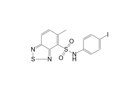 N-(4-Iodophenyl)-5-methyl-2,1,3-benzothiadiazole-4-sulfonamide