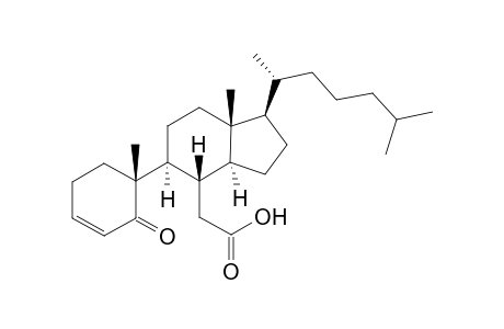 5,6-Seco-5-oxo-3,4-cholesten-6-oic acid