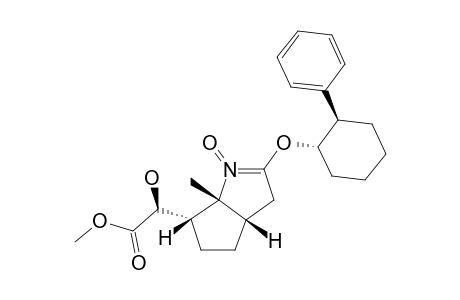 REL-[[(3AS,6S,6AR)-6A-METHYL-(1R,2S)-2-(2-PHENYLCYCLOHEXYL)-OXY]-3,3A,4,5,6-PENTAHYDROCYCLOPENTA-[D]-PYRROL-6-YL-N-OXIDE]-(2S)-HYDROXY-ACETIC-ACI