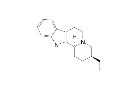 3-BETA-ETHYLINDOLO-[2,3-A]-QUINOLIZIDINE