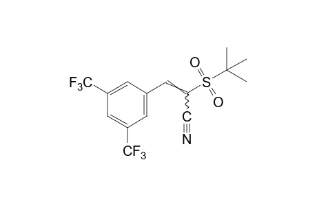 3,5-BIS(TRIFLUOROMETHYL)-alpha-(tert-BUTYLSULFONYL)CINNAMONITRILE