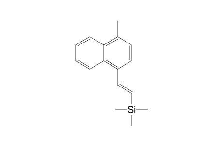 (E)-1-Methyl-4-(2-trimethylsilylethenyl)naphthalene