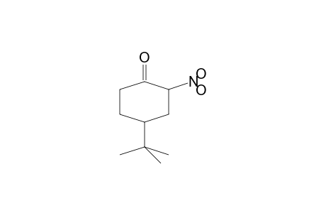 CYCLOHEXANONE, 4-(1,1-DIMETHYLETHYL)-2-NITRO-