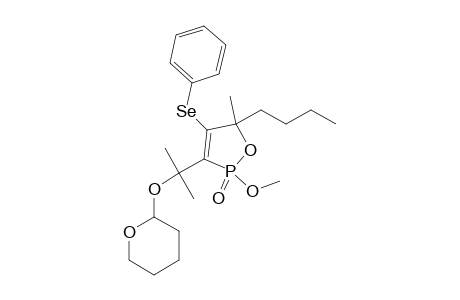 2-[1-(5-BUTYL-2-METHOXY-5-METHYL-2-OXO-4-PHENYLSELENENYL-2,5-DIHYDRO-1,2-OXAPHOSPHOL-3-YL)-METHYL-ETHOXY]-TETRAHYDRO-2H-PYRAN