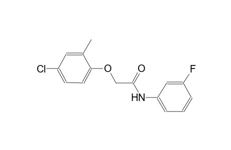 2-(4-chloro-2-methylphenoxy)-N-(3-fluorophenyl)acetamide