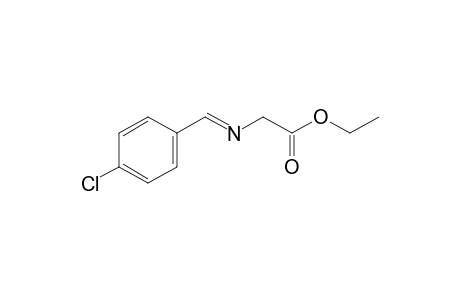 Glycine, N-[(4-chlorophenyl)methylene]-, ethyl ester