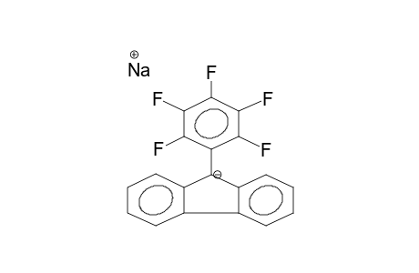 SODIUM 9-PENTAFLUOROPHENYL-9-FLUORENATE