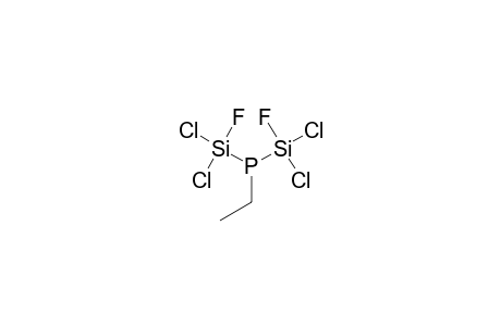 BIS-DICHLOROFLUOROSILYL-ETHYLPHOSPHINE