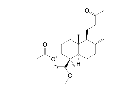 METHYL-3-ALPHA-ACETOXY-13-OXO-14,15-DINOR-LABD-8(17)-EN-19-OATE