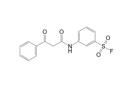 m-(2-benzoylacetamido)benzenesulfonyl fluoride