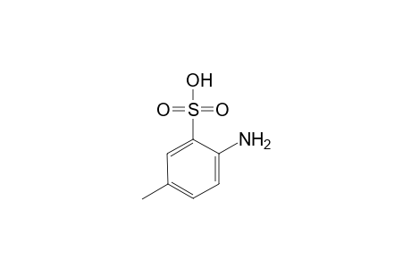 2-Amino-5-methyl-benzenesulfonic acid