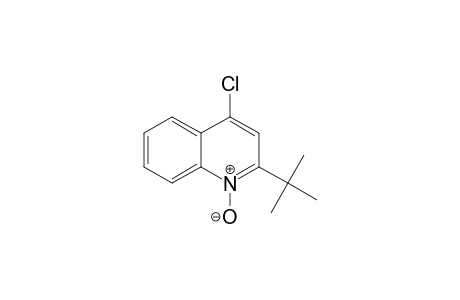 4-Chloro-2-(1,1-dimethylethyl)-4-methylquinoline 1-Oxide