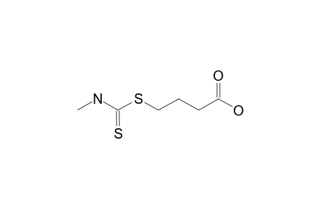 4-(N-METHYLTHIOCARBAMOYLTHIO)-BUTYRIC-ACID