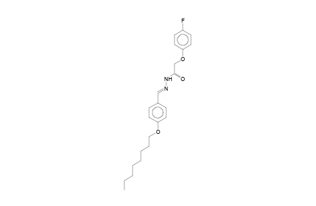 2-(4-fluoranylphenoxy)-N-[(E)-(4-octoxyphenyl)methylideneamino]ethanamide