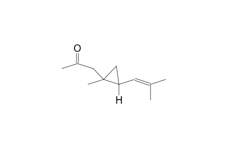 2-PROPANONE, 1-[1-METHYL-2-(2-METHYL-1-PROPENYL)CYCLOPROPYL]-